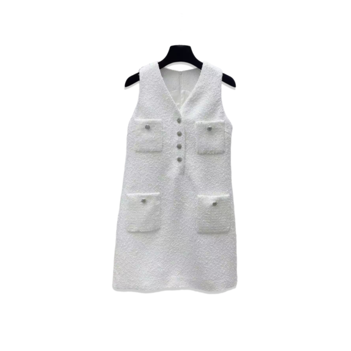 Ch**el fw22 single-breasted vest p73656